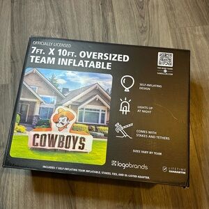 Cowboys Inflatable - Black